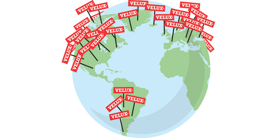 VELUX Group locations